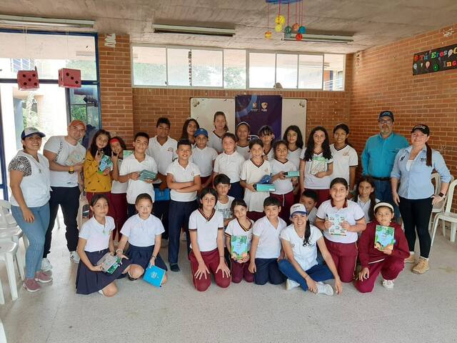 Con el acompañamiento del gerente de la EDAT, Ingeniero Rodrigo Herrera, llegamos al Municipio de Cunday